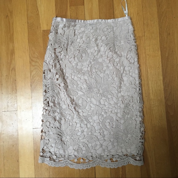 The Clothing Company Lace Pencil Skirt Size Small - Picture 2 of 7
